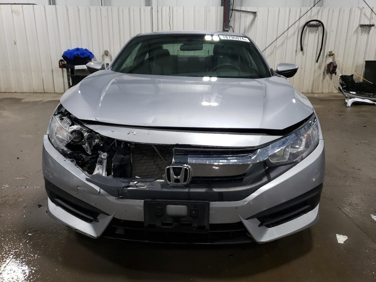 2017 Honda Civic VIN 2HGFC4B51HH309843 Copart auction photo, front end damage thumbnail 5