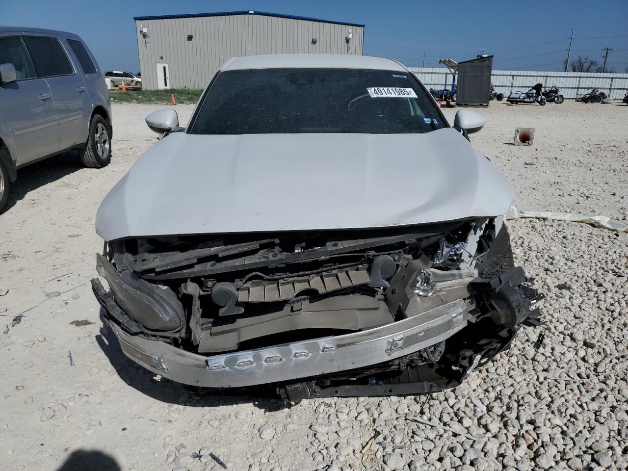 2020 Honda Accord VIN 1HGCV1F31LA034793 Copart auction photo, front end damage thumbnail 5