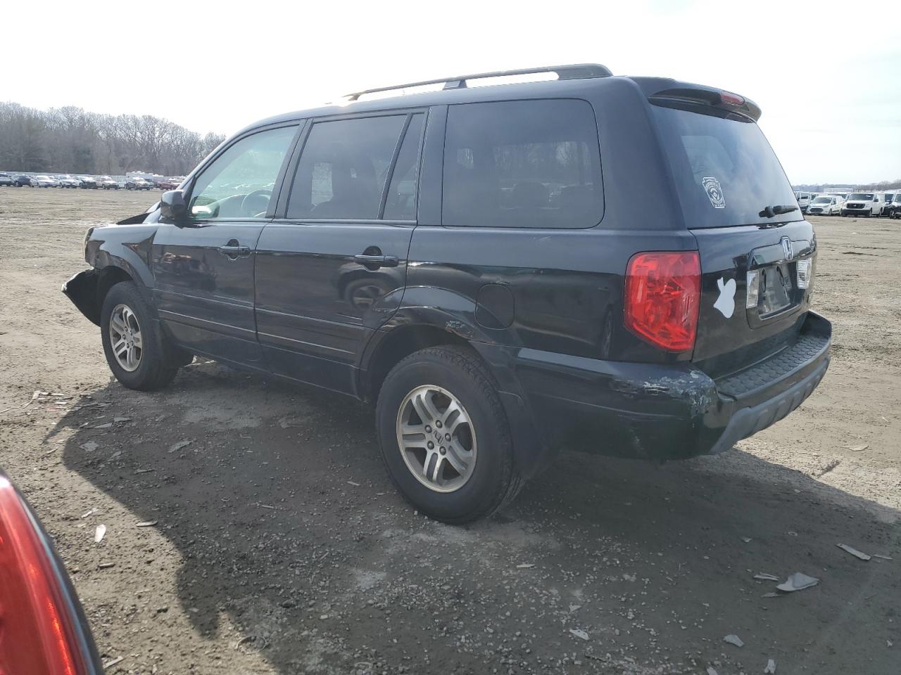 2004 Honda Pilot VIN 2HKYF18584H547548 Copart auction photo, front end damage thumbnail 2