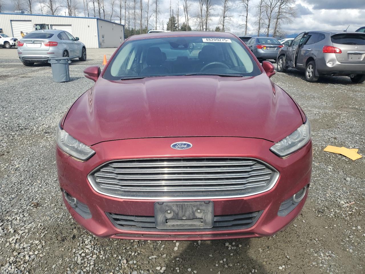 2013 Ford Fusion VIN 3FA6P0LU3DR250560 Copart auction photo, rear end damage thumbnail 5