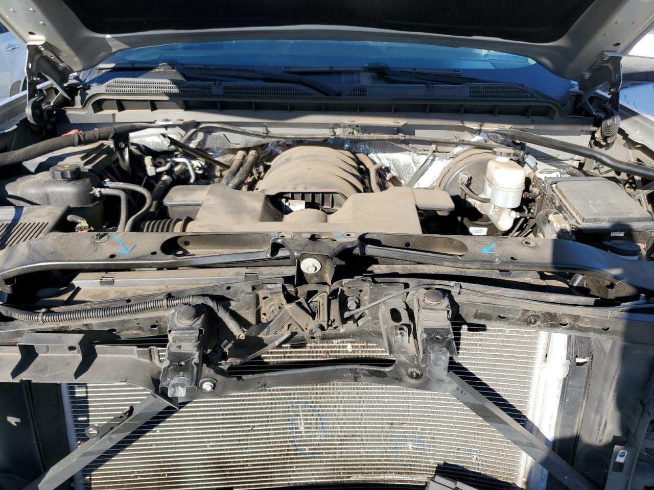 2018 Chevrolet Silverado VIN 3GCUKREC4JG192278 Copart auction photo, front end damage thumbnail 11