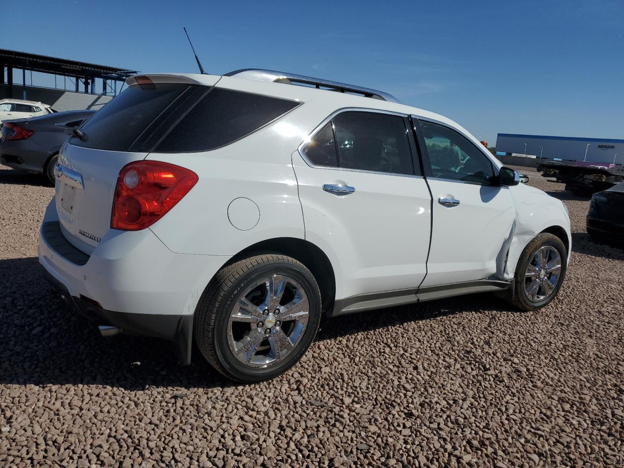 2011 Chevrolet Equinox VIN 2CNFLGE59B6239356 Copart auction photo, side damage thumbnail 3