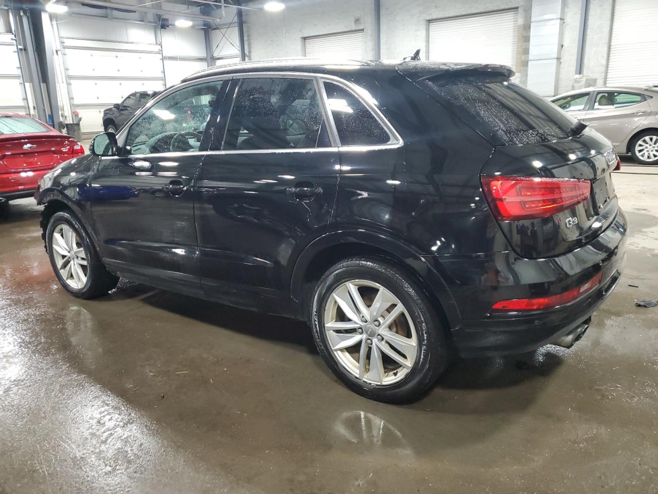 2016 Audi Q3 VIN WA1EFCFS3GR017874 Copart auction photo, front end damage thumbnail 2