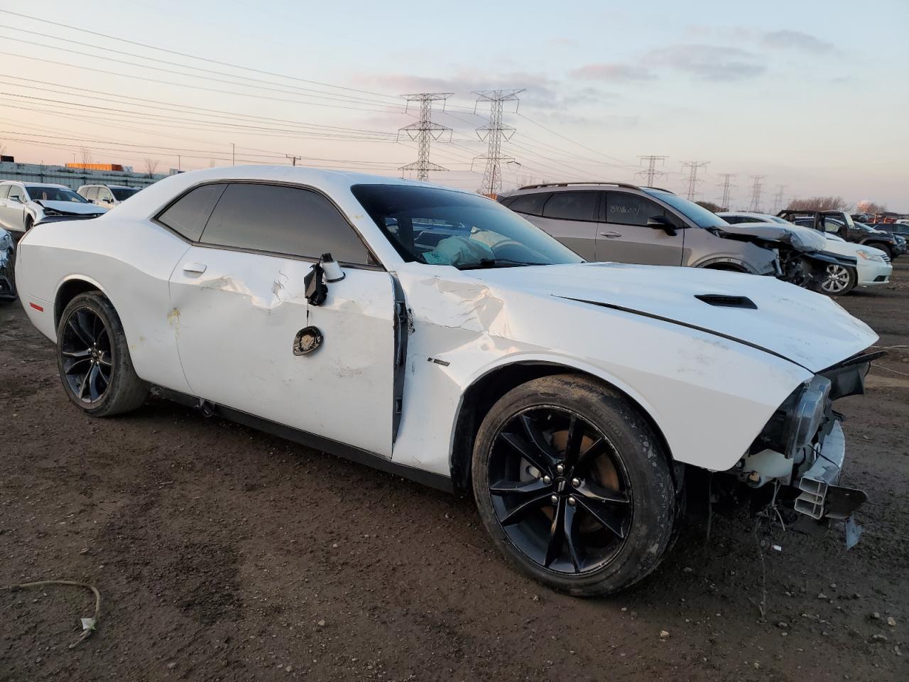 2018 Dodge Challenger VIN 2C3CDZBTXJH334549 Copart auction photo, rollover / front end damage thumbnail 4
