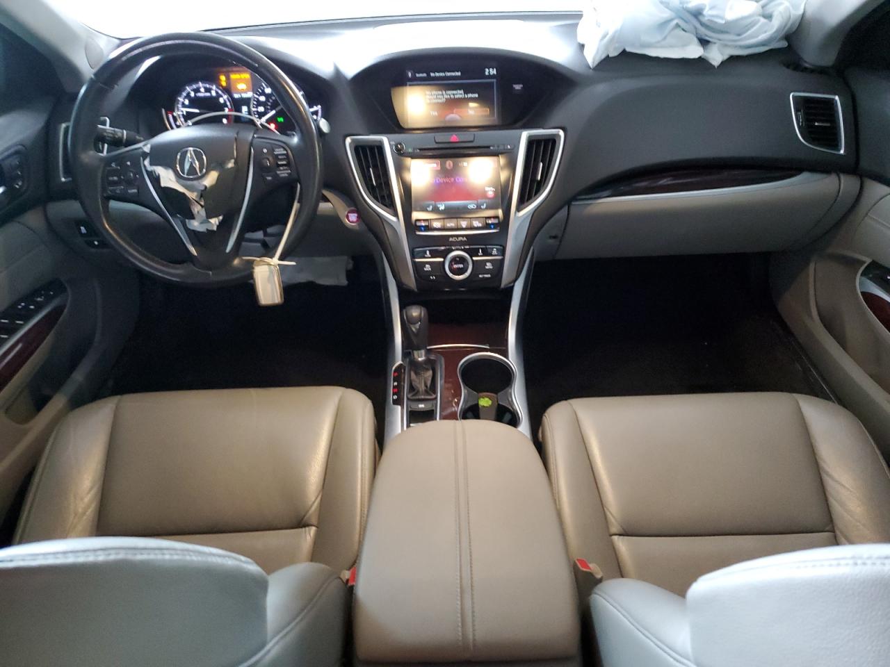 2015 Acura TLX VIN 19UUB1F31FA010009 Copart auction photo, front end damage thumbnail 8