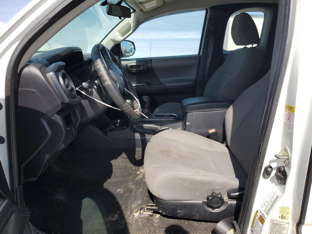 2017 Toyota Tacoma VIN 5TFRX5GN2HX085248 Copart auction photo, front end / undercarriage damage thumbnail 7
