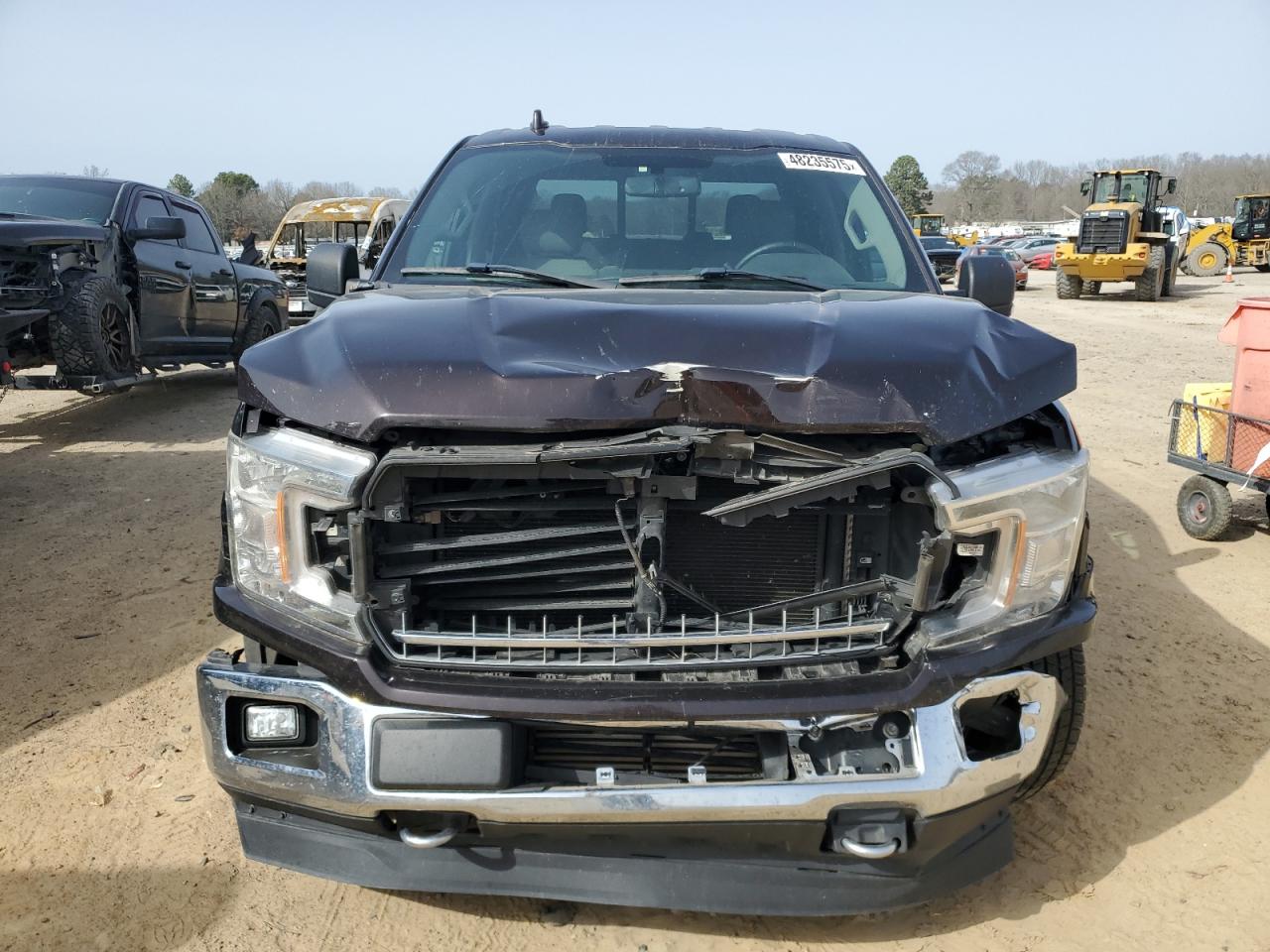 2018 Ford F-150 VIN 1FTEW1EG4JFA16863 Copart auction photo, front end / minor dent/scratches damage thumbnail 5