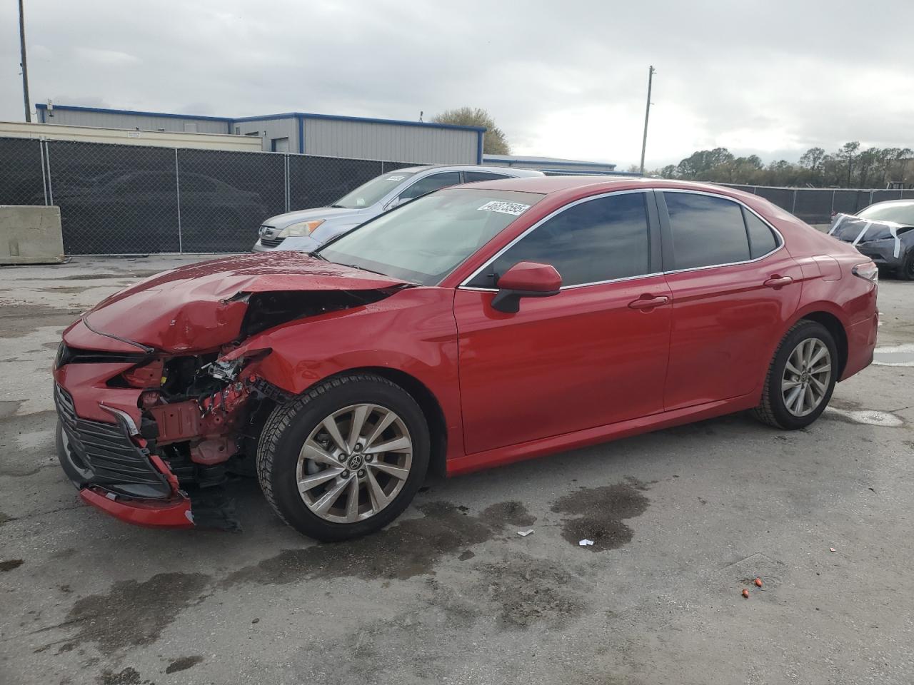 2023 Toyota Camry VIN 4T1C11AK2PU167765 Copart auction photo, front end damage thumbnail 2