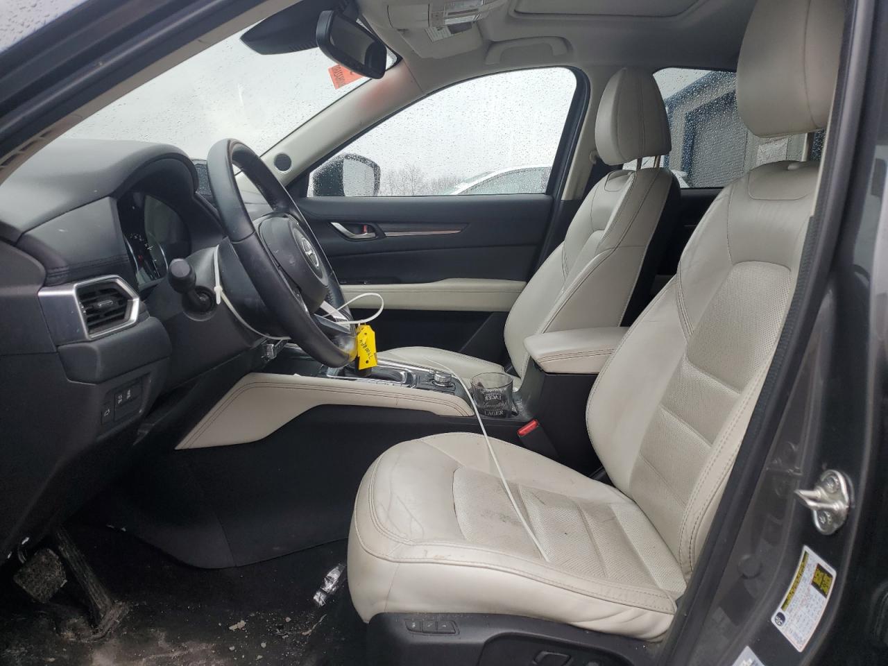2019 Mazda CX-5 VIN JM3KFADM8K0655138 Copart auction photo, front end / undercarriage damage thumbnail 7