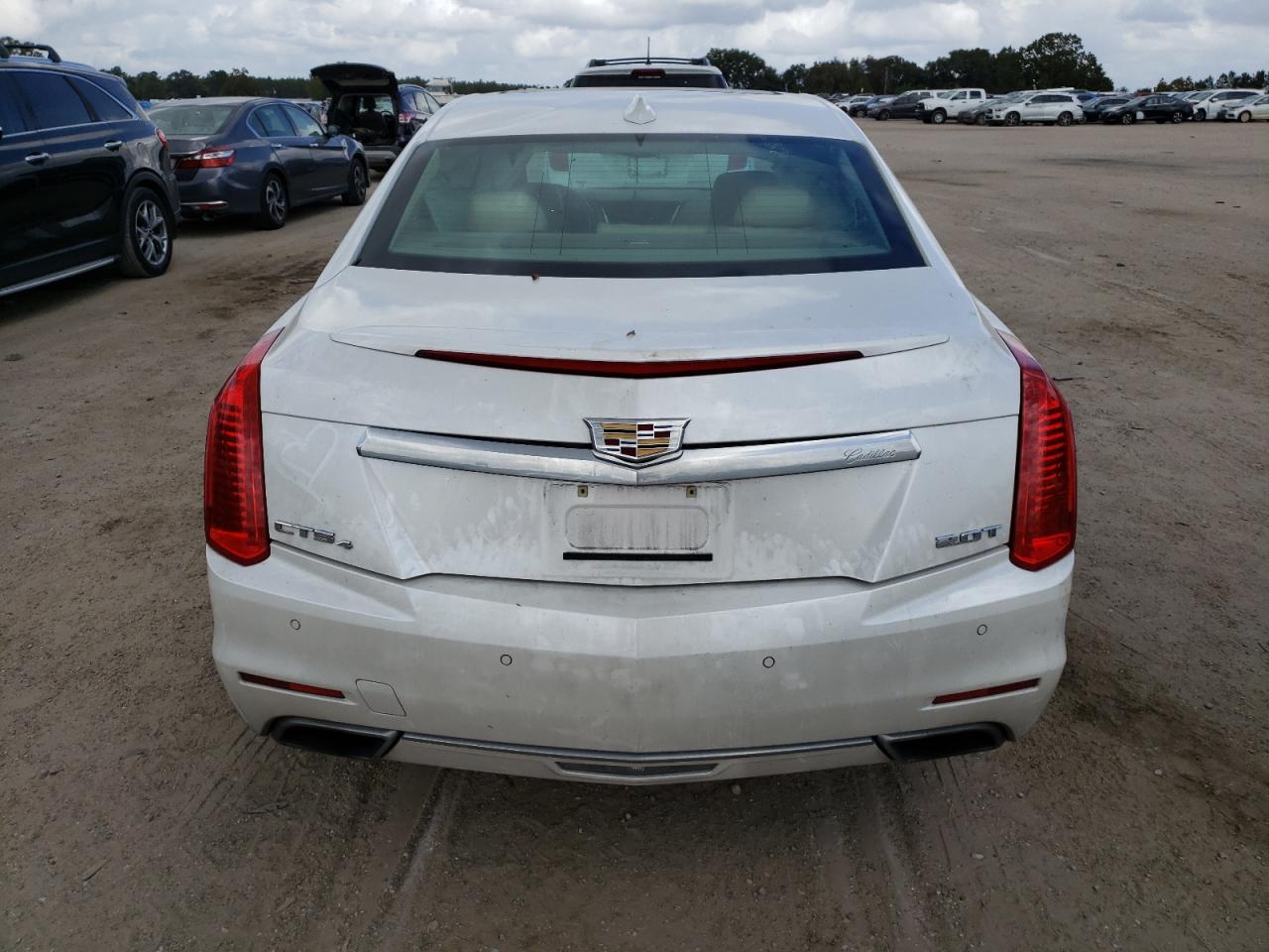 2015 Cadillac CTS VIN 1G6AX5SX4F0108656 Copart auction photo, front end / side damage thumbnail 6