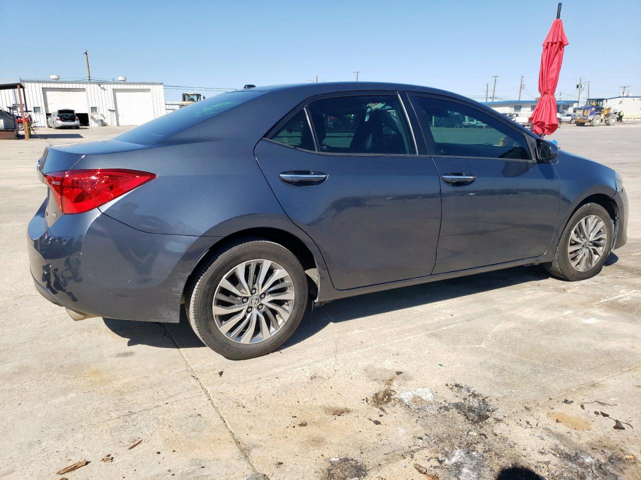 2019 Toyota Corolla VIN 5YFBURHE8KP861713 Copart auction photo, front end damage thumbnail 3