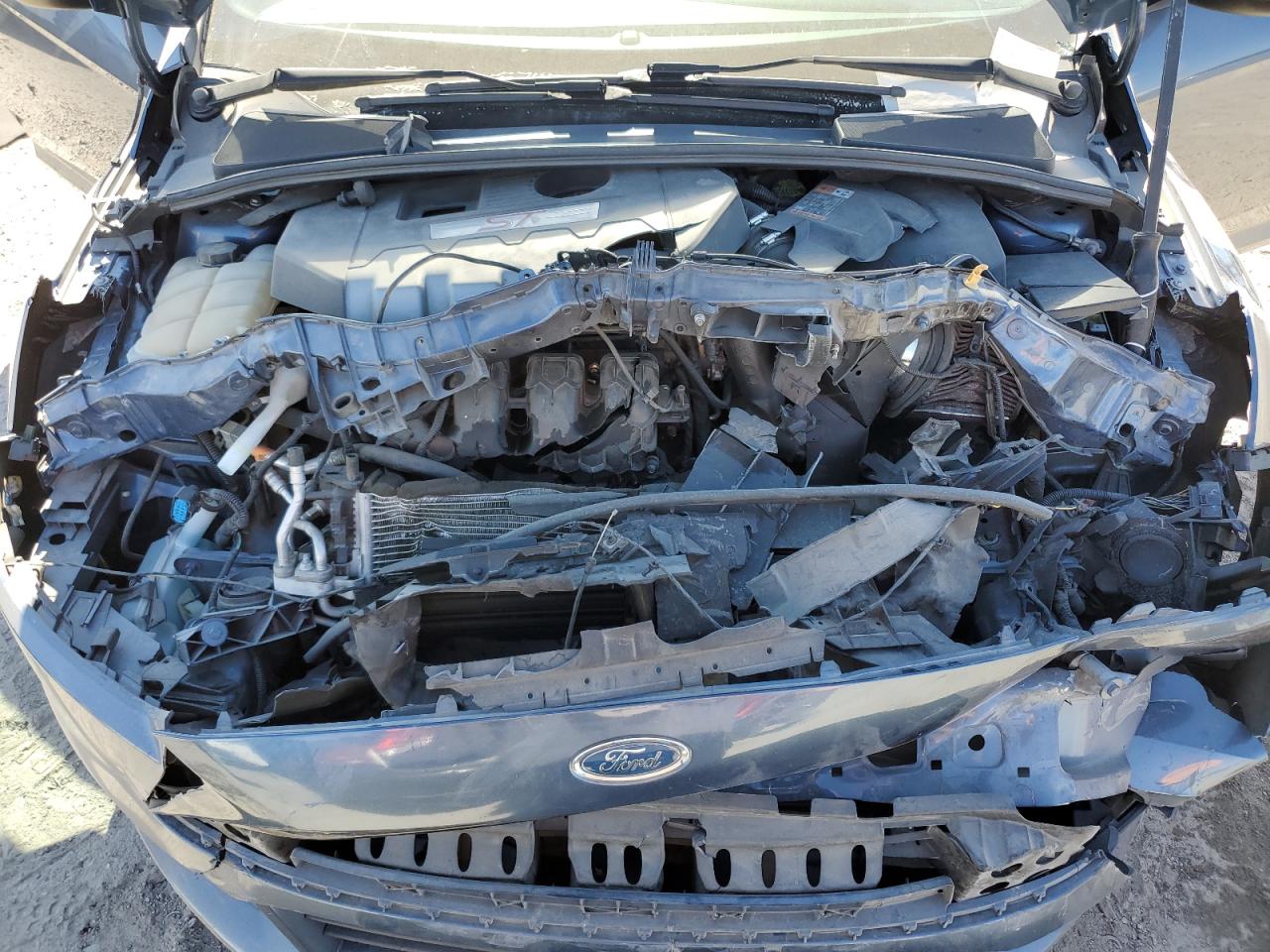 2018 Ford Focus VIN 1FADP3L99JL223927 Copart auction photo, front end damage thumbnail 12