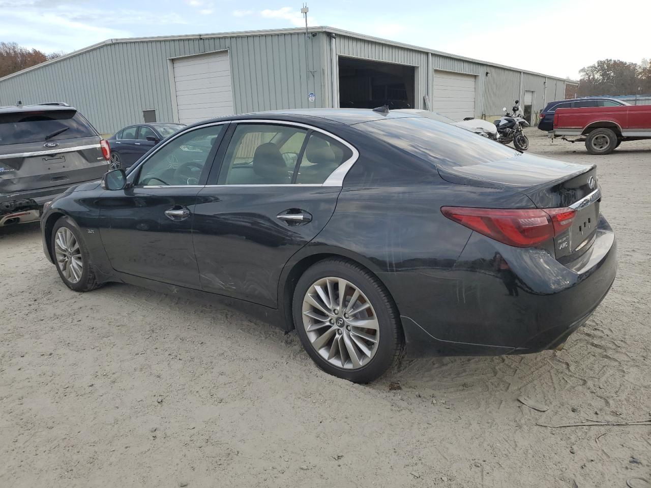 2018 Infiniti Q50 VIN JN1EV7AR7JM430778 Copart auction photo, minor dent/scratches damage thumbnail 2