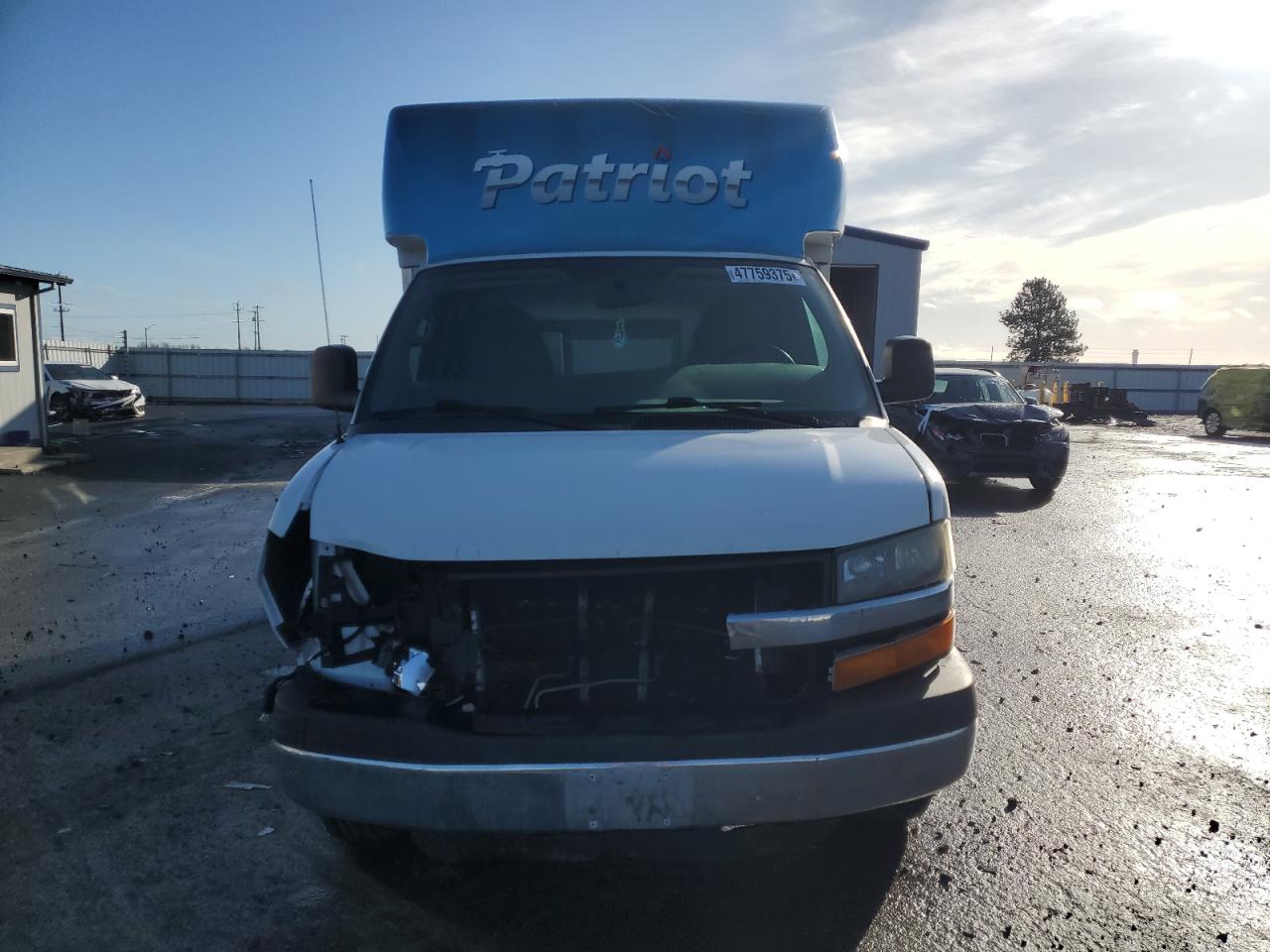 2014 Chevrolet Express VIN 1GB0G2BA9E1117157 Copart auction photo, front end damage thumbnail 5