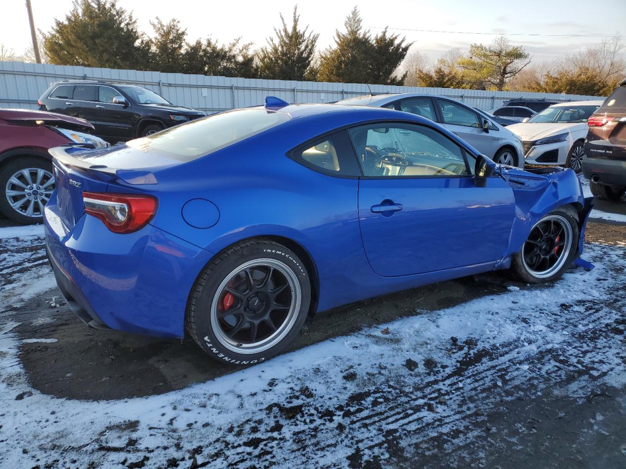 2017 Subaru BRZ VIN JF1ZCAC1XH9601177 Copart auction photo, front end / side damage thumbnail 3