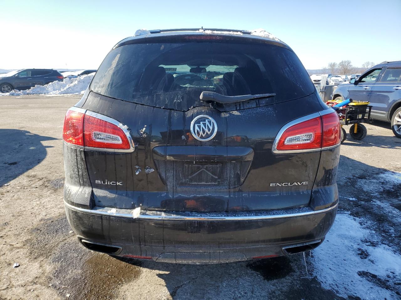 2013 Buick Enclave VIN 5GAKRCKD2DJ237977 Copart auction photo, front end damage thumbnail 6