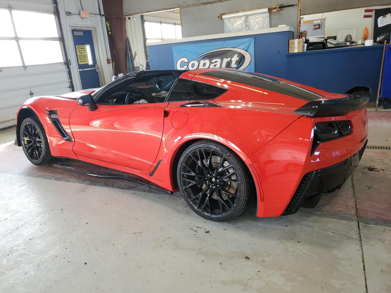 2016 Chevrolet Corvette VIN 1G1YP2D67G5611240 Copart auction photo, all over damage thumbnail 2