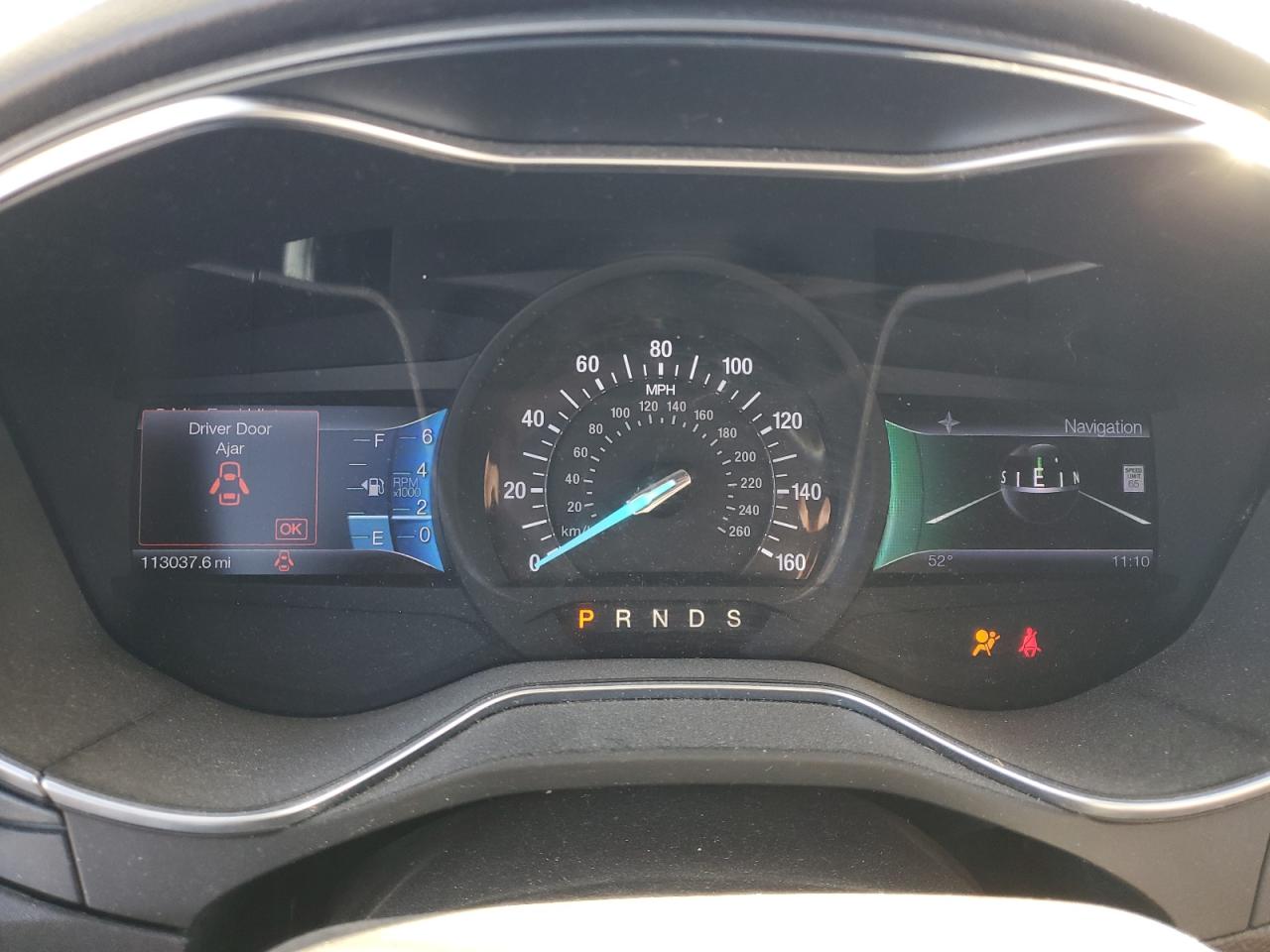 2013 Ford Fusion VIN 3FA6P0K9XDR155393 Copart auction photo, front end damage thumbnail 9