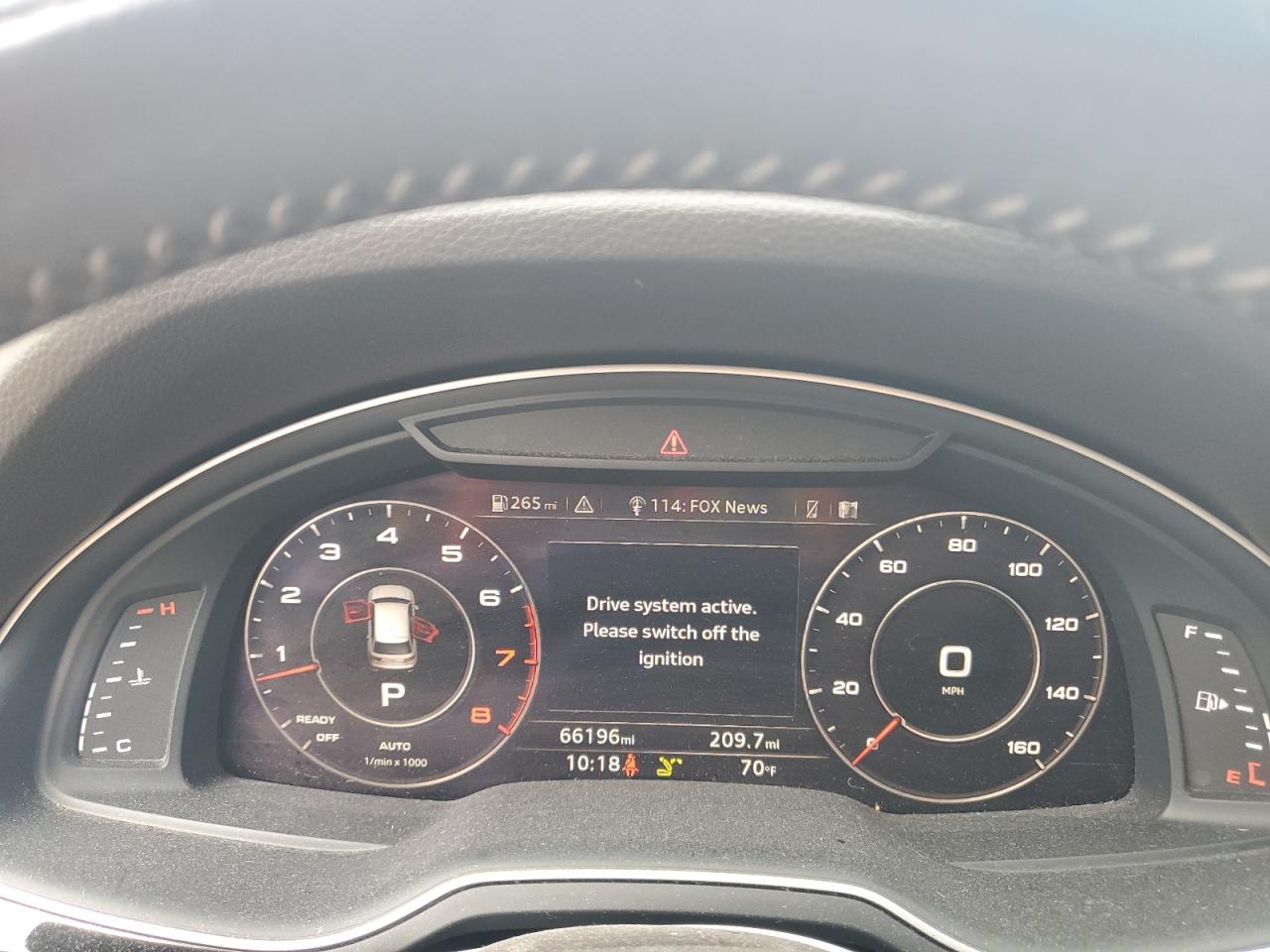 2018 Audi Q7 VIN WA1VAAF74JD010273 Copart auction photo, side damage thumbnail 9