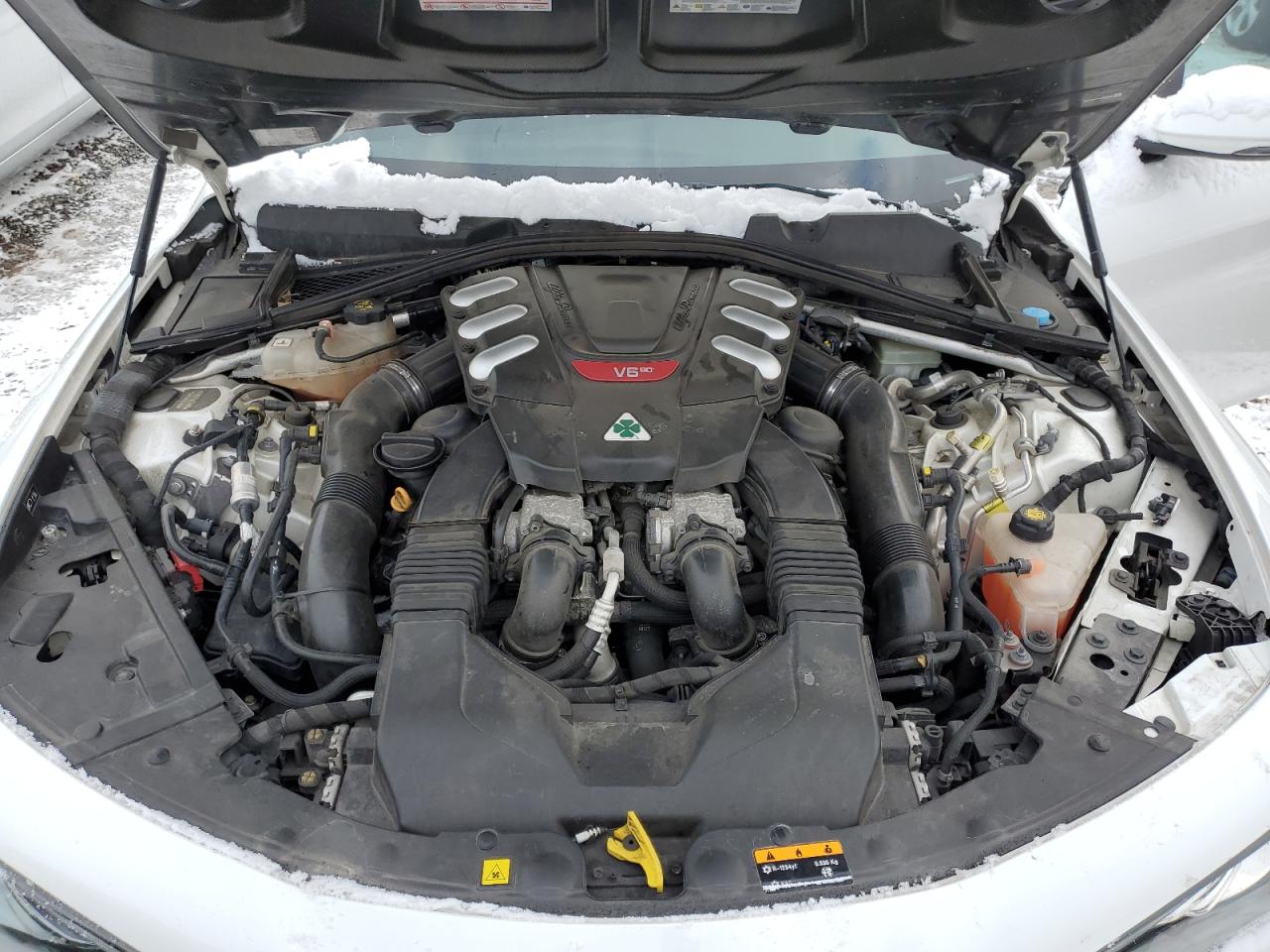 2017 Alfa Romeo Giulia VIN ZARFAEAV8H7548500 Copart auction photo, all over damage thumbnail 11