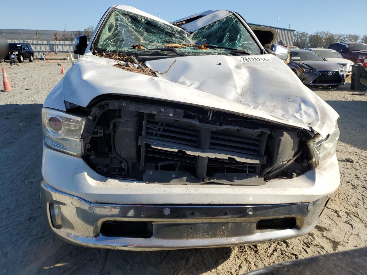 2014 RAM 1500 VIN 1C6RR6NT9ES293533 Copart auction photo, all over damage thumbnail 5