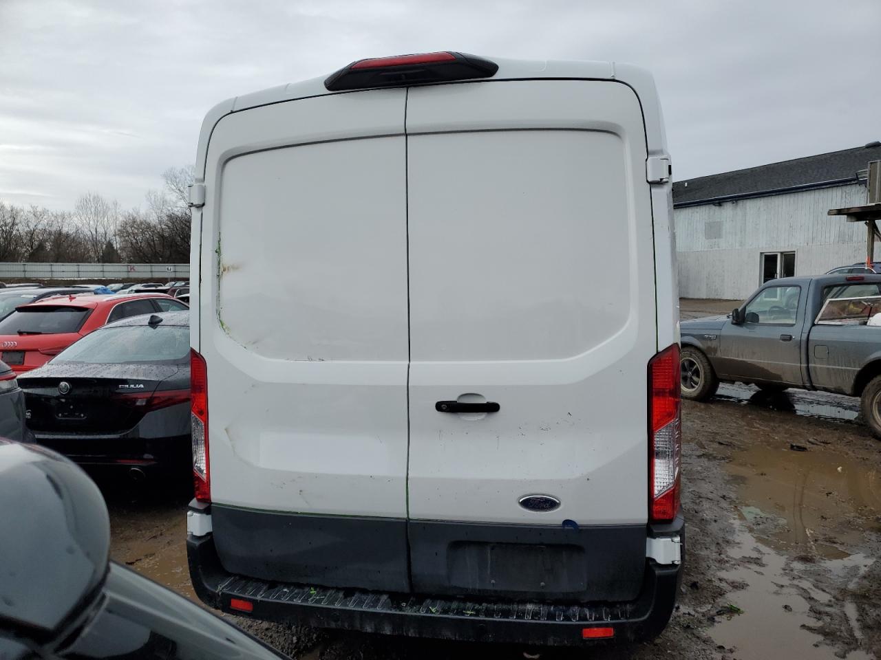 2021 Ford Transit VIN 1FTBR1C88MKA85914 Copart auction photo, side / front end damage thumbnail 6