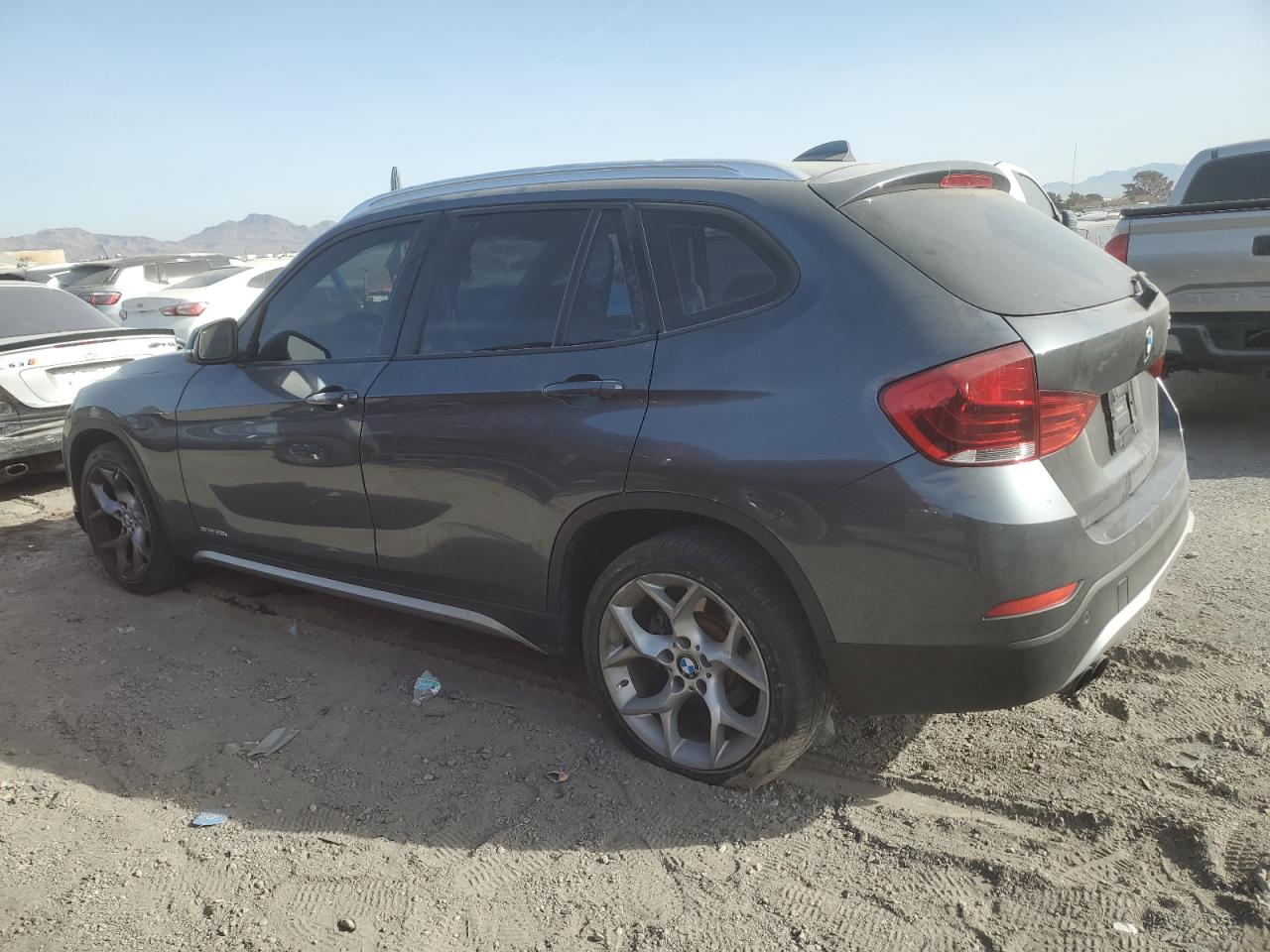 2014 BMW X1 VIN WBAVM1C52EVW48325 Copart auction photo, side damage thumbnail 2
