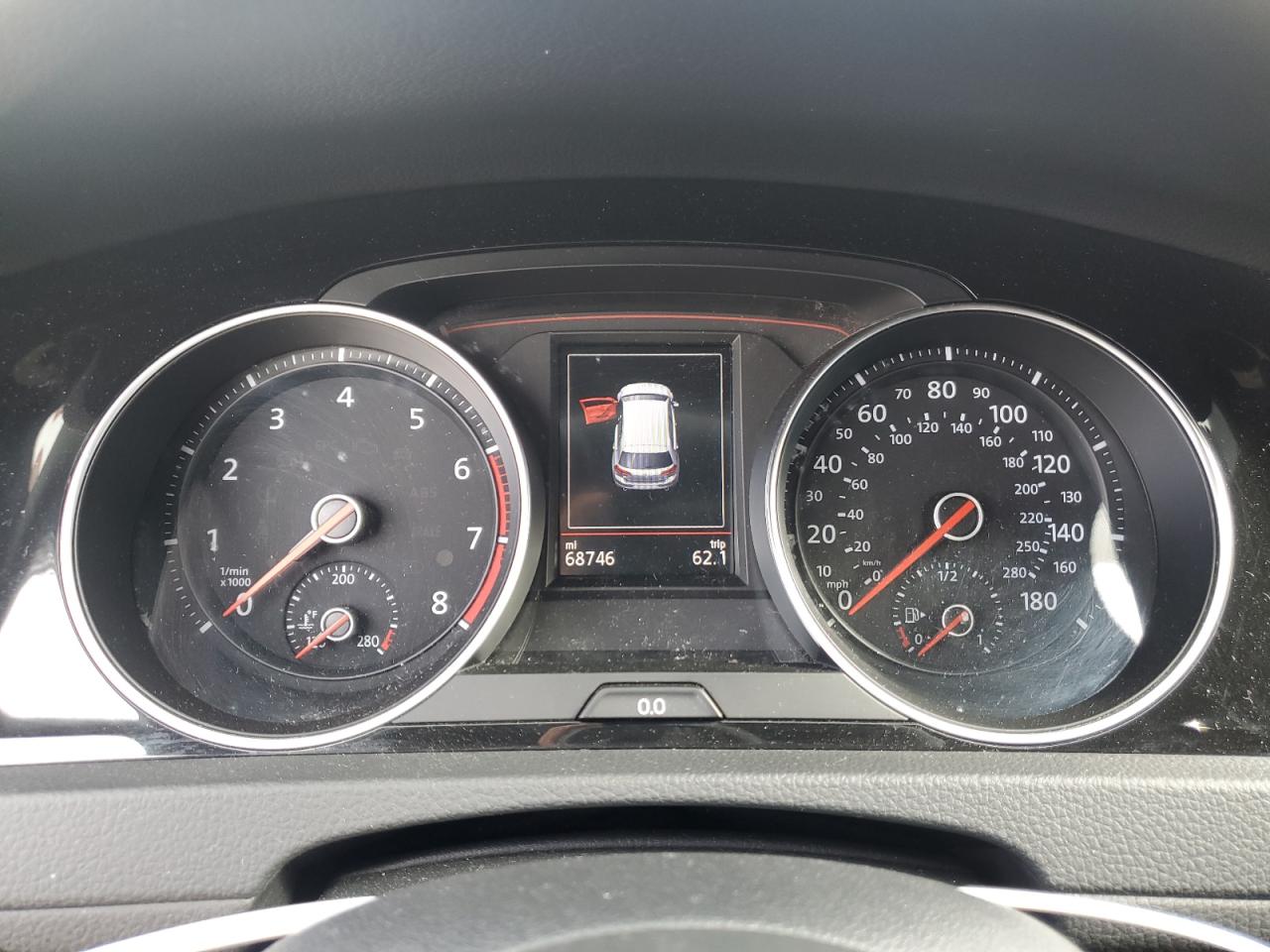 2018 Volkswagen GTI VIN 3VW447AU3JM274496 Copart auction photo, side / front end damage thumbnail 9