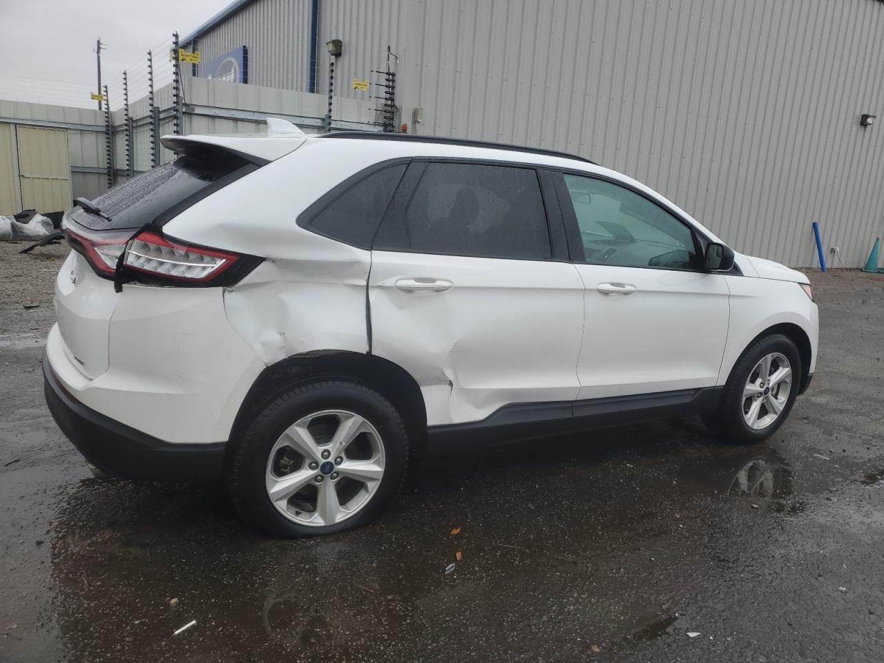 2016 Ford Edge VIN 2FMPK3G93GBB55905 Copart auction photo, rear end / side damage thumbnail 3