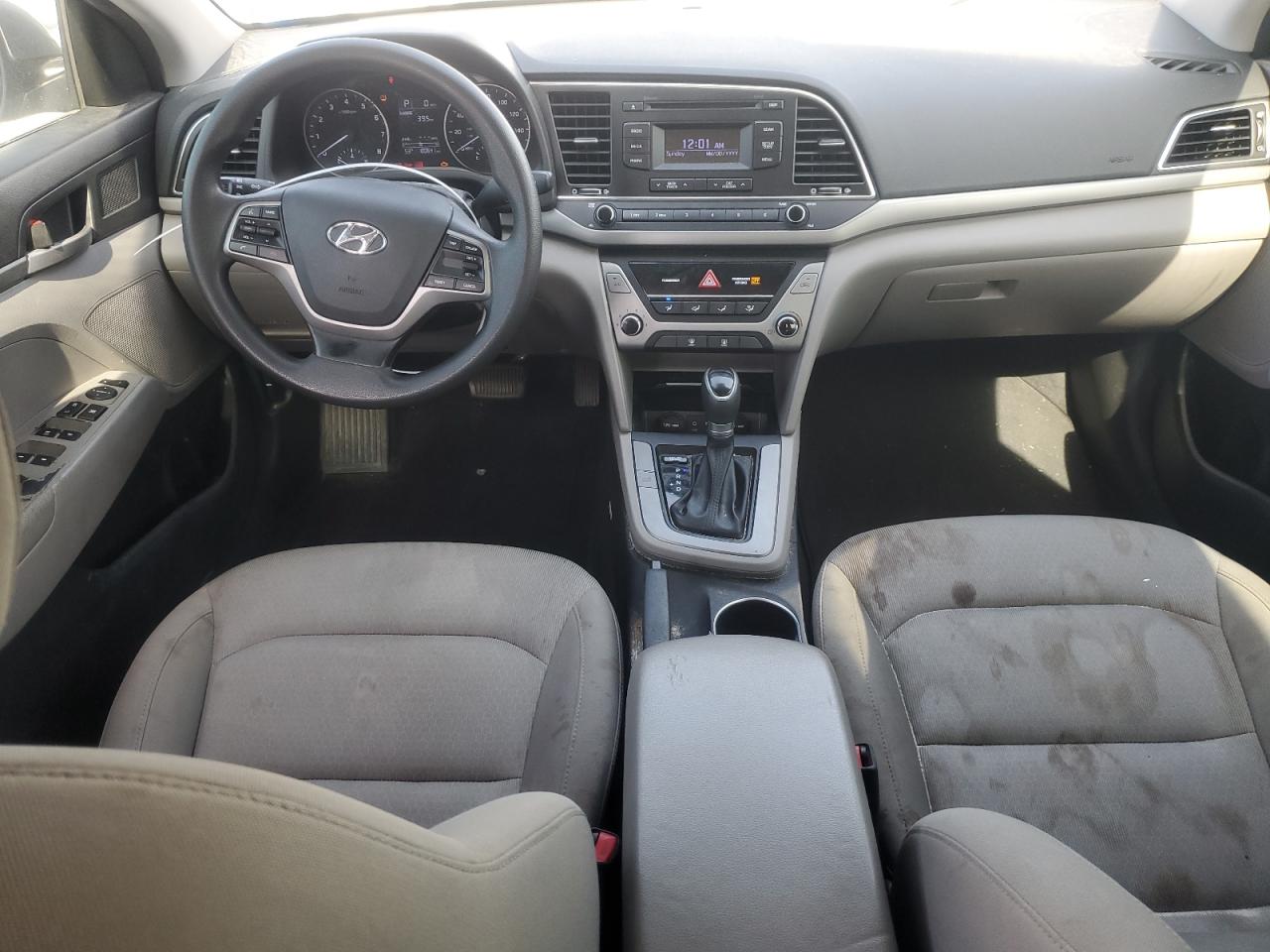 2017 Hyundai Elantra VIN KMHD74LF5HU313971 Copart auction photo, mechanical damage thumbnail 8