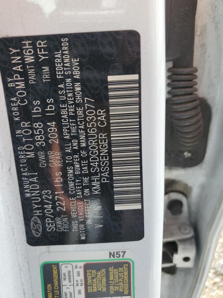 2024 Hyundai Elantra VIN KMHLS4DG0RU653077 Copart auction photo, all over damage thumbnail 13
