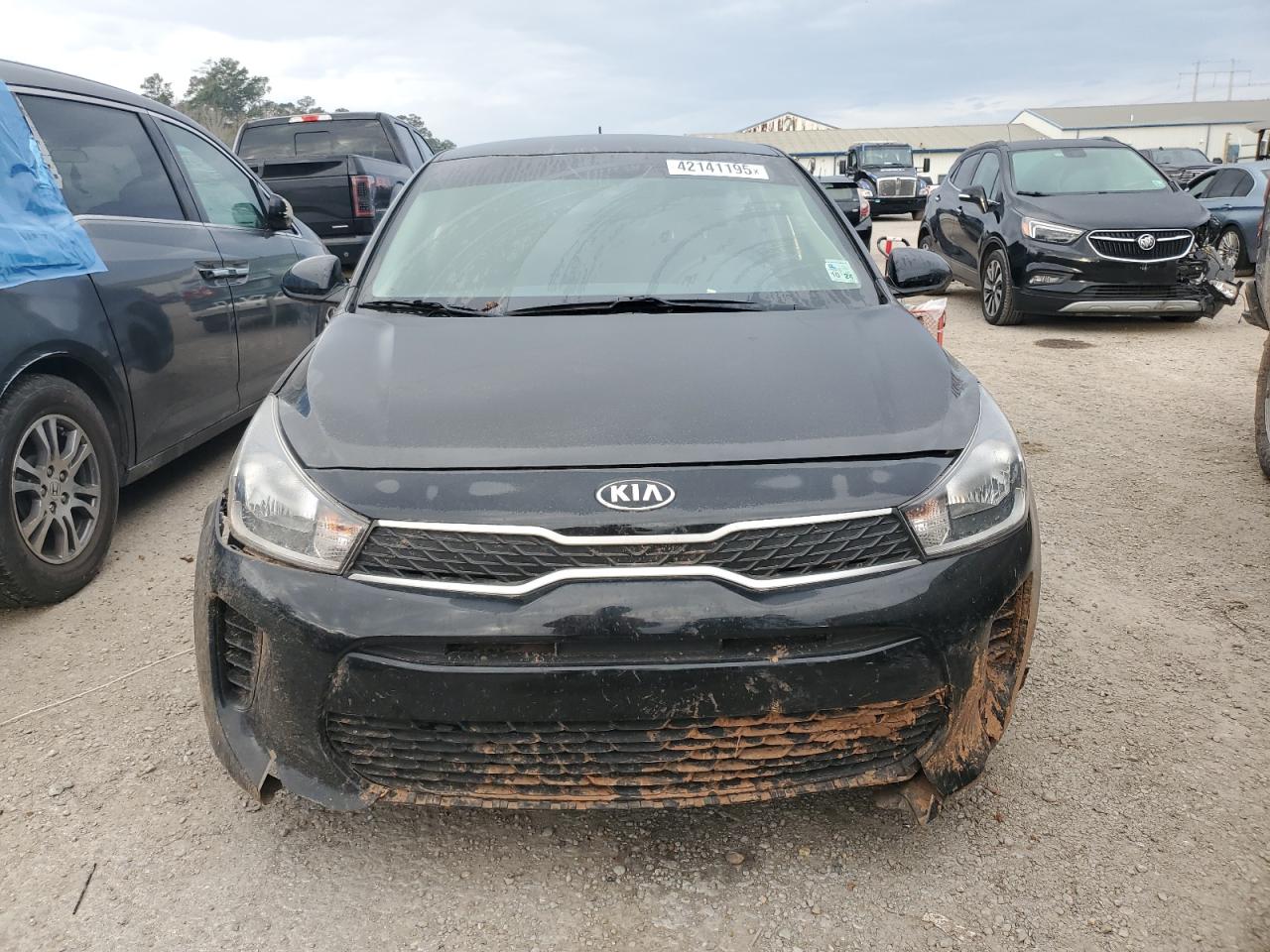 2020 KIA Rio VIN 3KPA24ADXLE336757 Copart auction photo, front end damage thumbnail 5