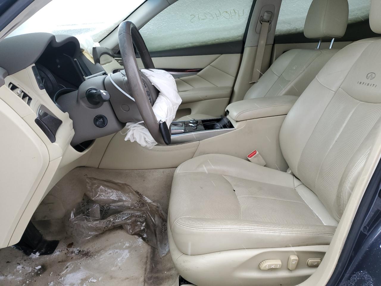 2011 Infiniti M VIN JN1BY1AP2BM325539 Copart auction photo, front end / rear end damage thumbnail 7
