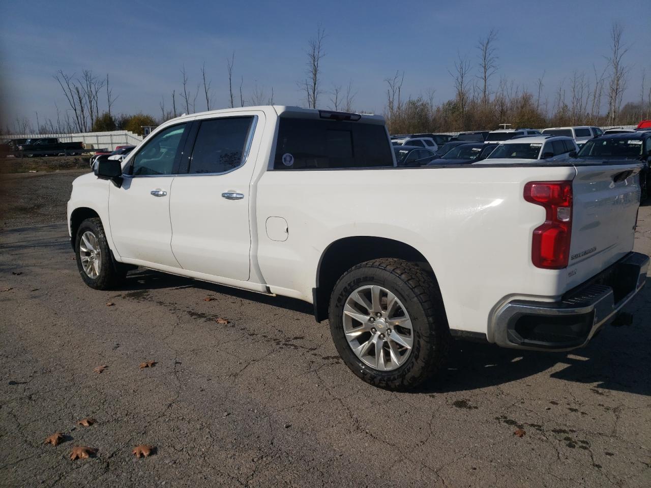 2021 Chevrolet Silverado VIN 1GCUYGED7MZ123018 Copart auction photo, front end / undercarriage damage thumbnail 2