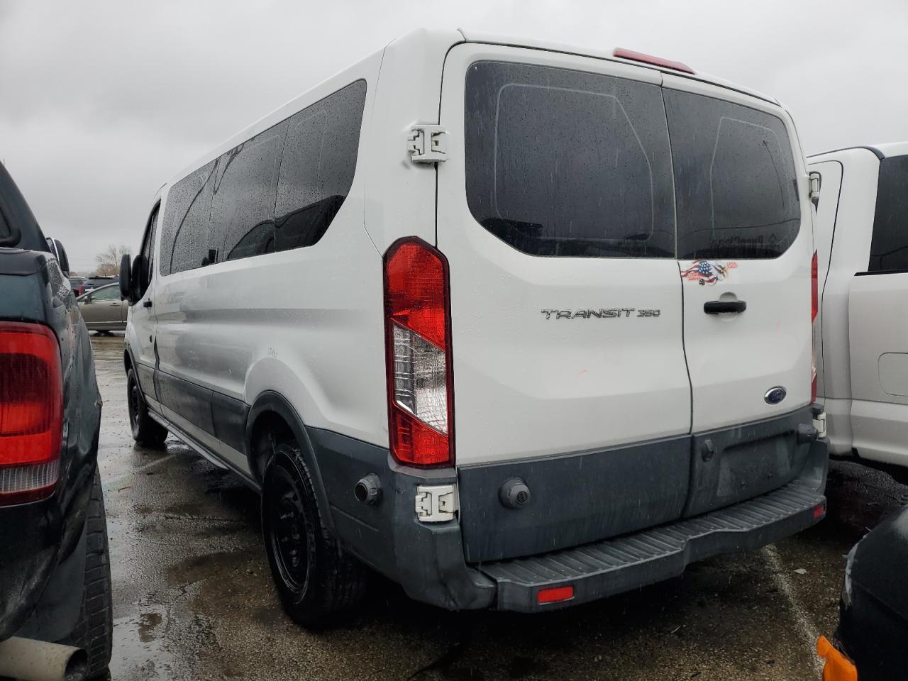2017 Ford Transit VIN 1FBZX2ZMXHKA05361 Copart auction photo, front end / side damage thumbnail 2