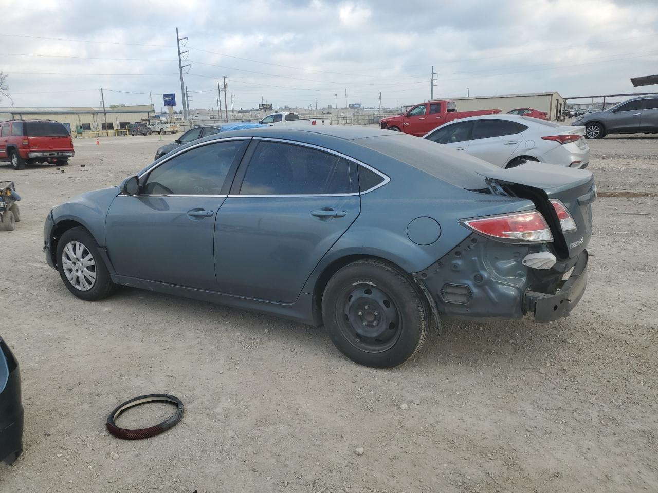 2012 Mazda 6 VIN 1YVHZ8BH9C5M29956 Copart auction photo, side / rear end damage thumbnail 2