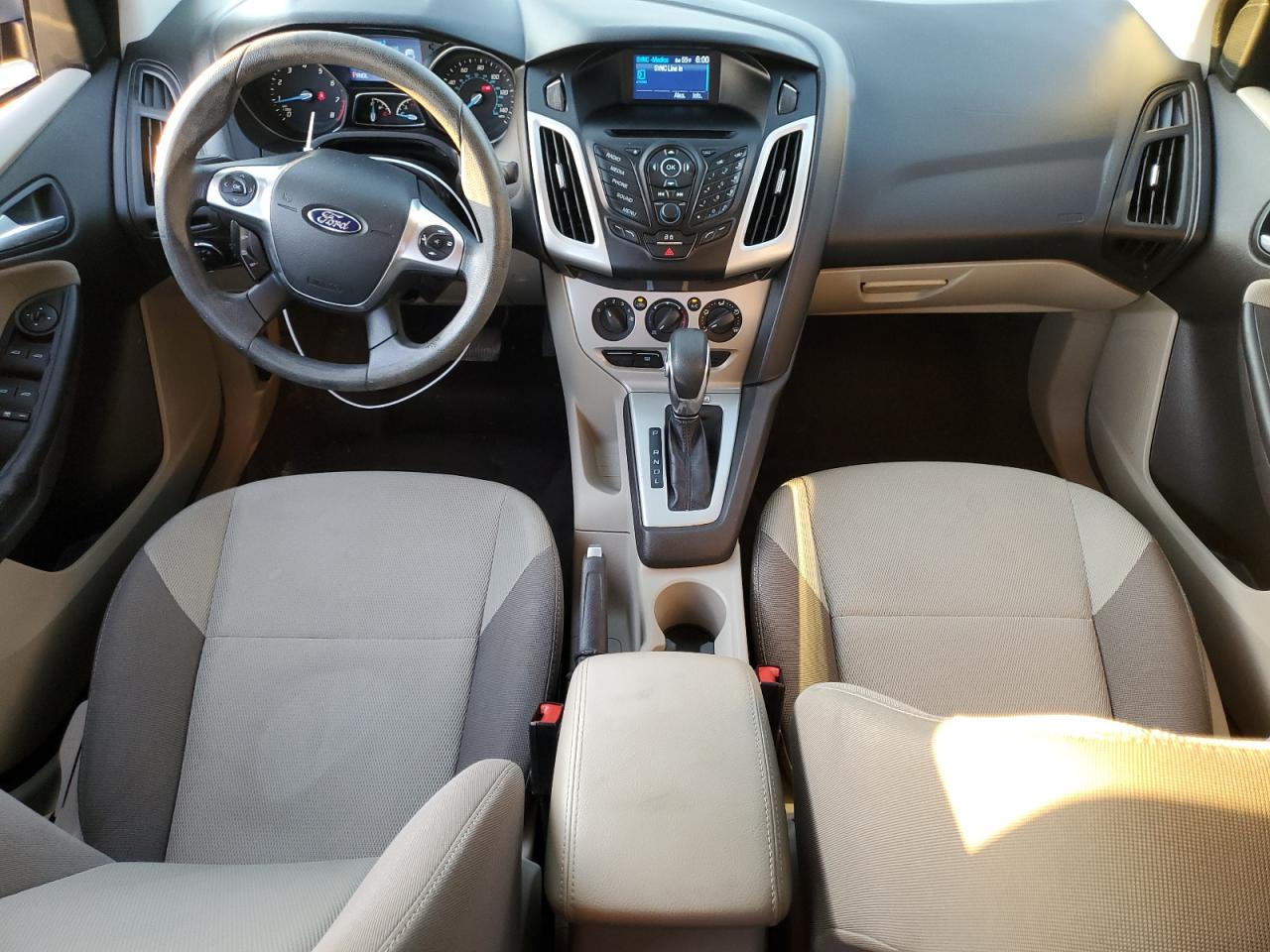 2014 Ford Focus VIN 1FADP3F2XEL172796 Copart auction photo, rear end damage thumbnail 8