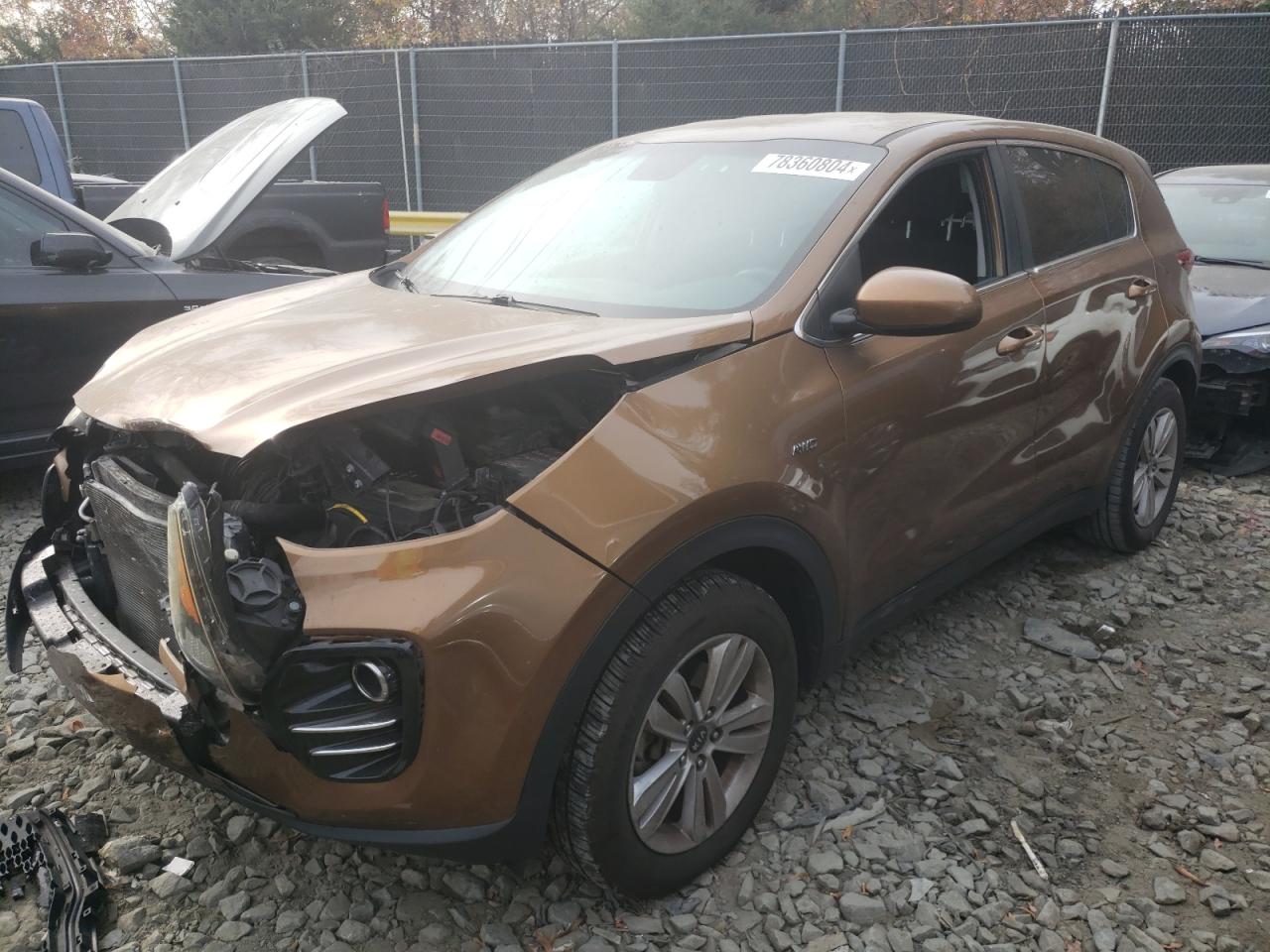 2018 KIA Sportage VIN KNDPMCAC2J7308311