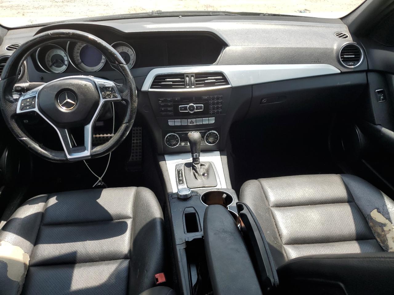 2013 Mercedes-Benz C-klasse VIN WDDGF4HB4DA774011 Copart auction photo, front end damage thumbnail 8