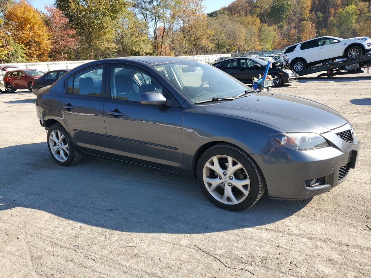 2009 Mazda 3 VIN JM1BK32F991198512 Copart auction photo, rear end damage thumbnail 4