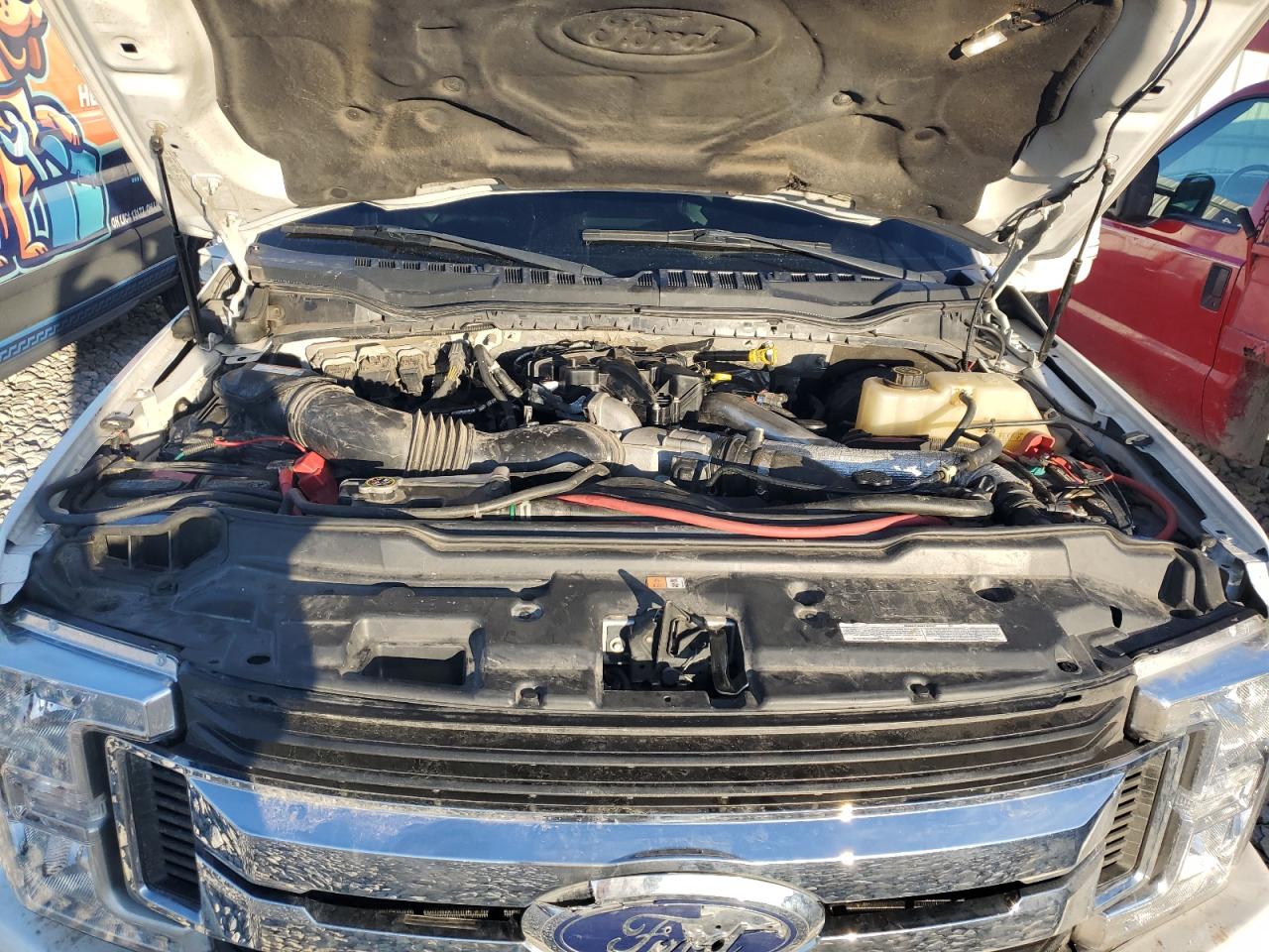2017 Ford F250 VIN 1FT7W2BT9HED15426 Copart auction photo, front end / side damage thumbnail 13