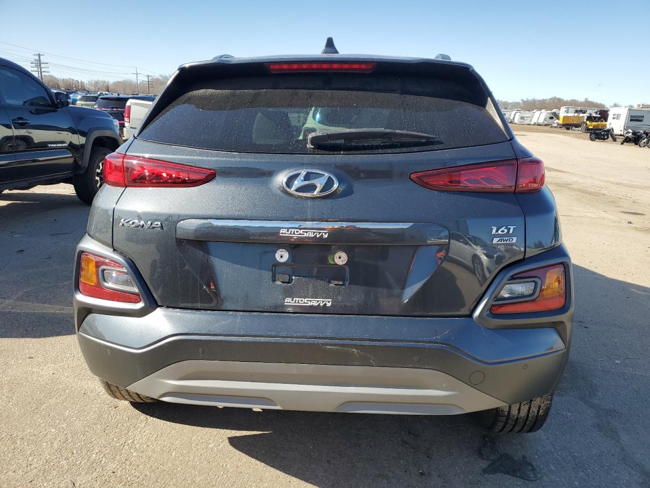 2021 Hyundai Kona VIN KM8K5CA56MU729443 Copart auction photo, front end / undercarriage damage thumbnail 6