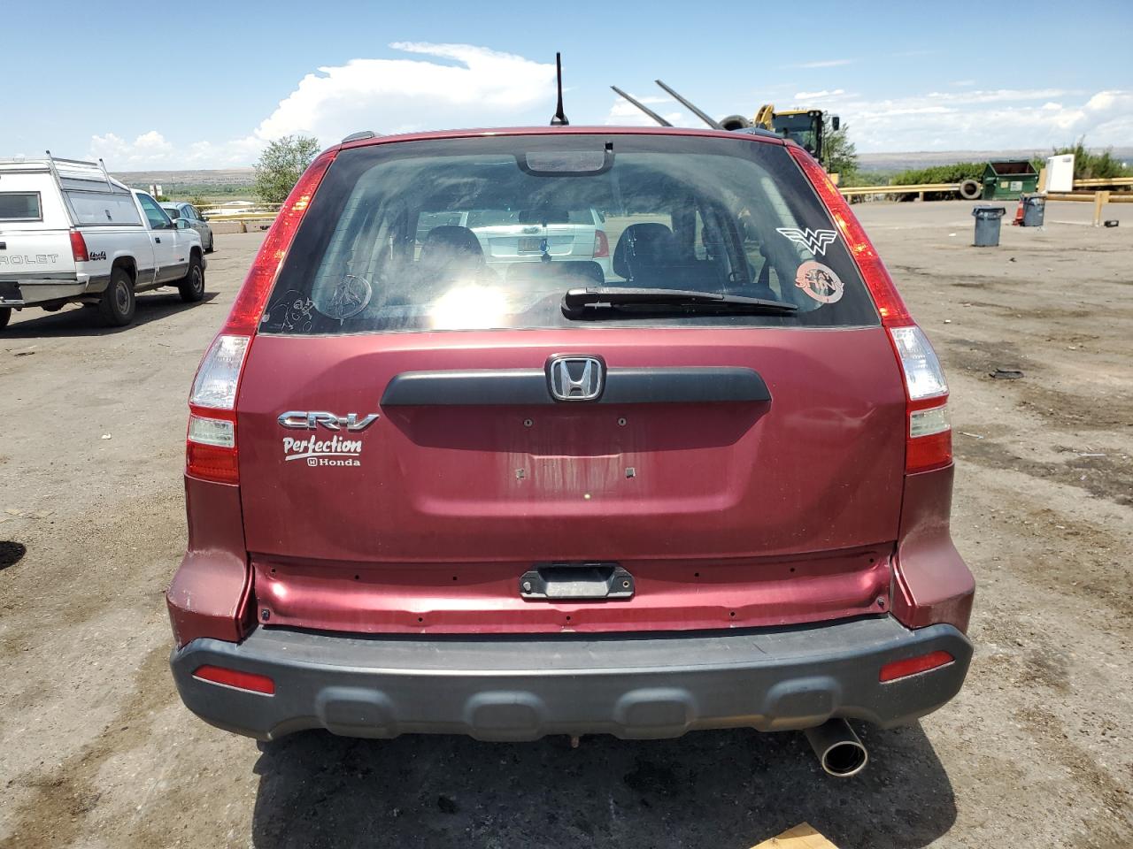 2009 Honda CR-V VIN 5J6RE38319L015217 Copart auction photo, front end damage thumbnail 6