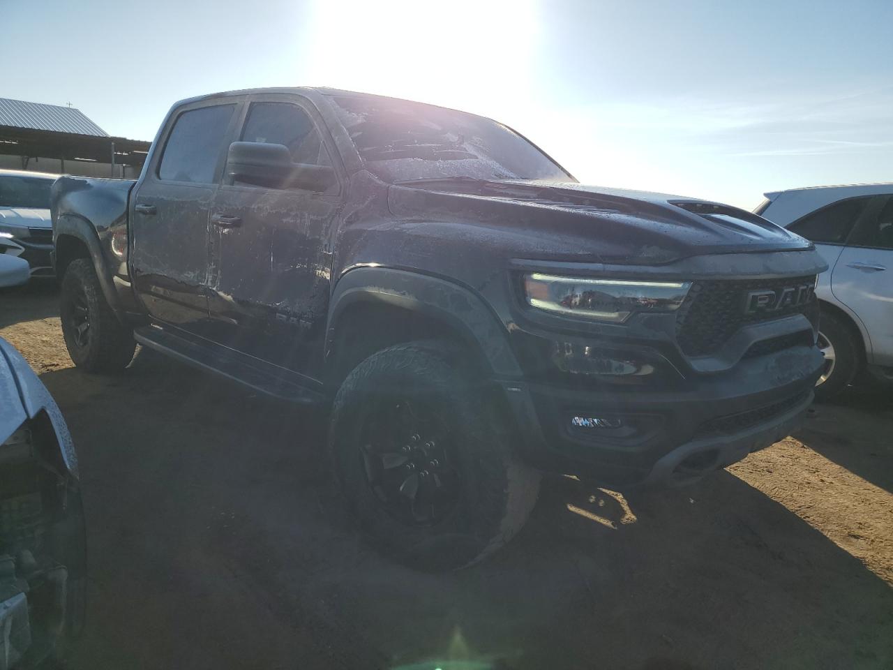 2022 RAM 1500 VIN 1C6SRFU9XNN299539 Copart auction photo, vandalism damage thumbnail 4