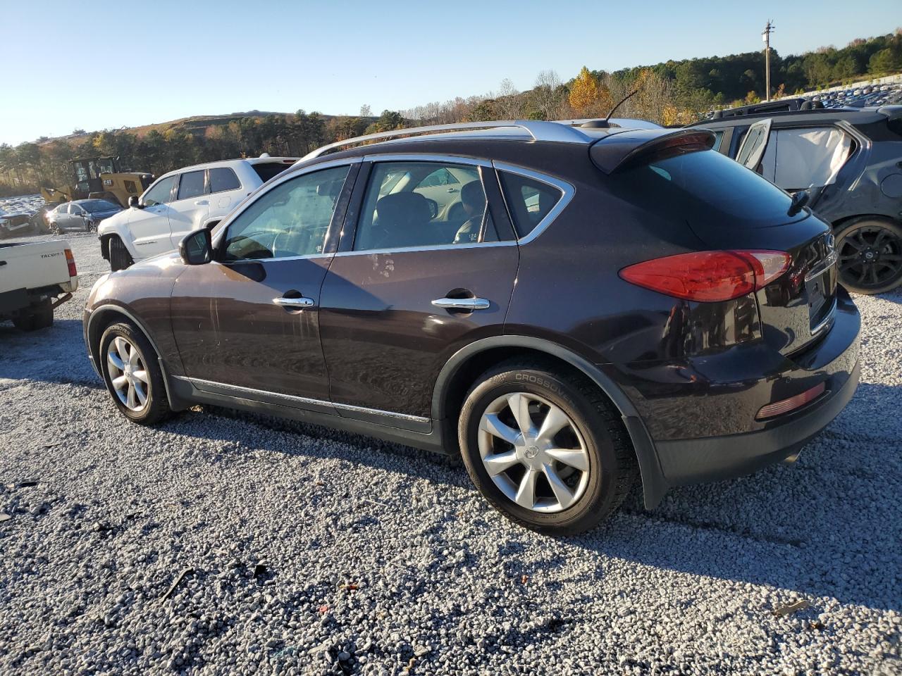 2010 Infiniti EX VIN JN1AJ0HP7AM701988 Copart auction photo, front end damage thumbnail 2