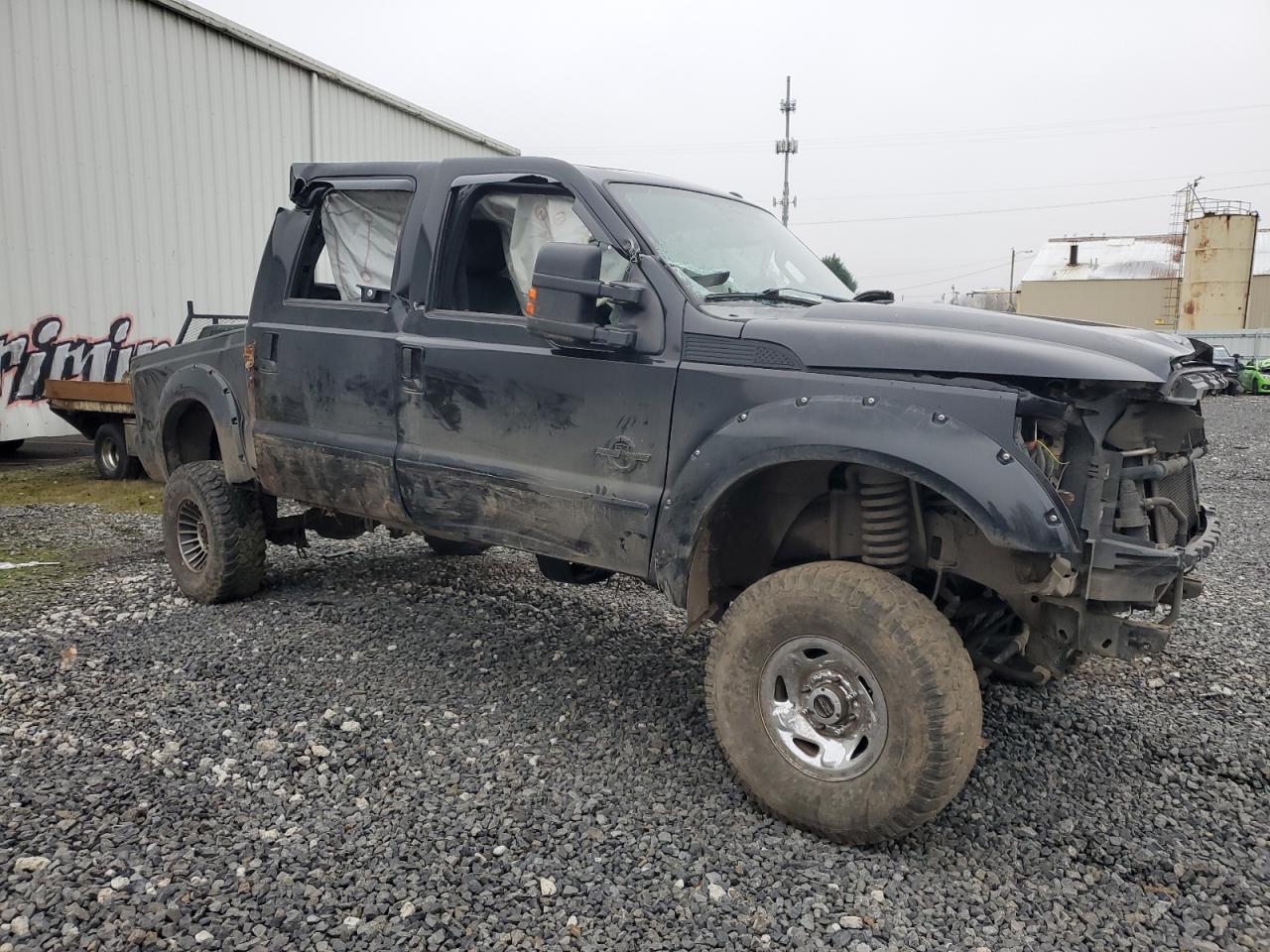 2012 Ford F350 VIN 1FT8W3BT7CEB95645 Copart auction photo, all over damage thumbnail 4