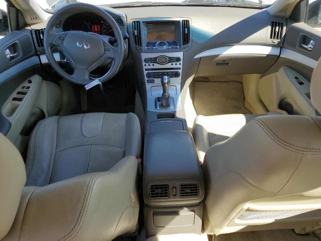 2009 Infiniti G VIN JNKCV61E69M011195 Copart auction photo, front end damage thumbnail 8