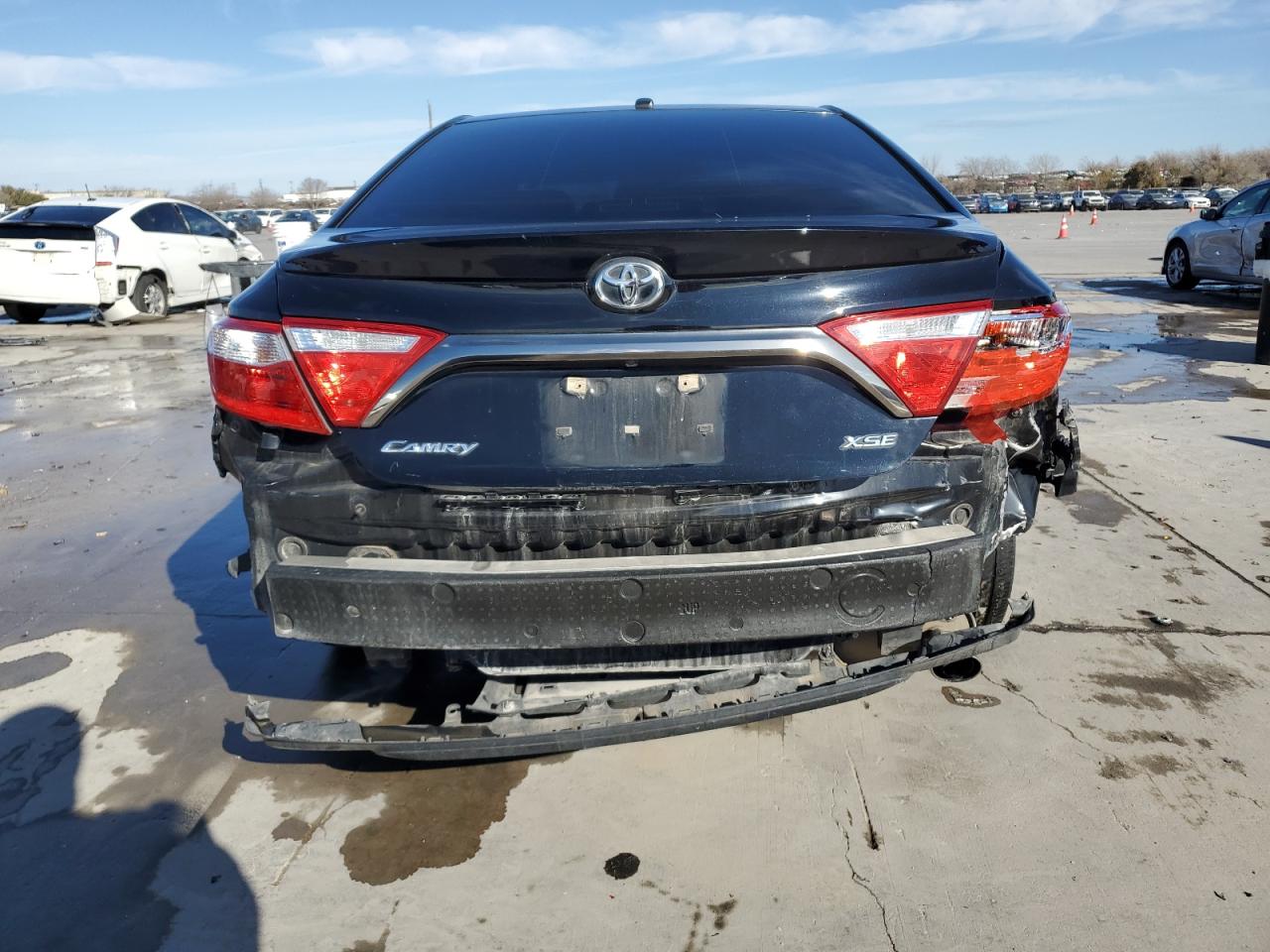 2016 Toyota Camry VIN 4T1BF1FK5GU210212 Copart auction photo, rear end damage thumbnail 6