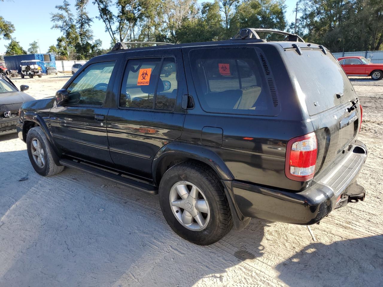 2001 Nissan Pathfinder VIN JN8DR09X61W565217 Copart auction photo, water/flood / front end damage thumbnail 2