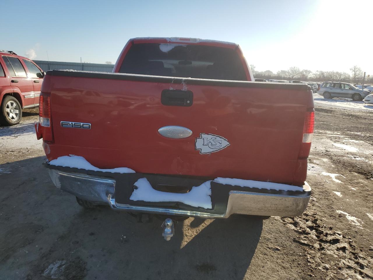 2006 Ford F-150 VIN 1FTPW14V36KE01029 Copart auction photo, front end / rear end damage thumbnail 6